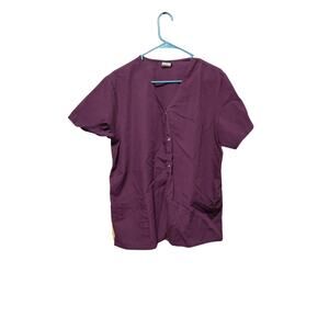 womens scrub tops